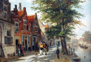 A View of the Brouwersgracht, Haarlem