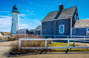 Lighthouse in Scituate, Massachusetts, USA